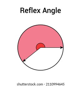 The Reflex angle in mathematics 