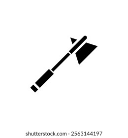 Reflex hammer icon Isolated flat vector in outline