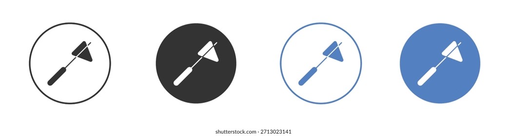 reflex hammer icon simple minimalist Vector EPS