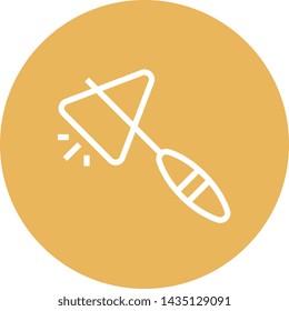 Reflex Hammer Physical Exam Outline Icon