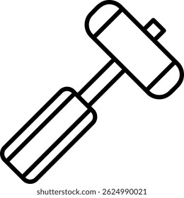 Reflex Hammer vetor Ícone Design