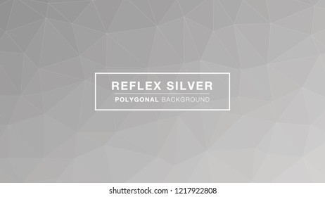 Reflex Silver Polygonal colors. Polygonal for Background. Vector Illustration EPS10