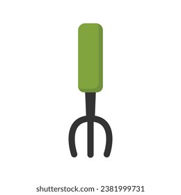 Reforestation Element Vector Flat Design