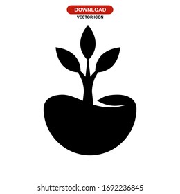 reforestation icon or logo isolated sign symbol vector illustration - high quality black style vector icons
