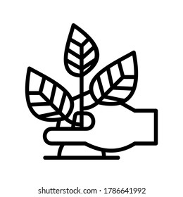 Reforestation icon or logo isolated sign symbol vector illustration - high quality black style vector icons
