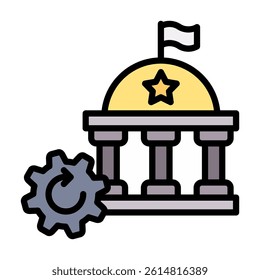 Reform Icon Element For Design