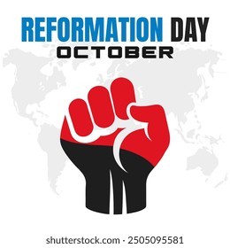 Reformation Day Vector Historical and Religious Celebration Design