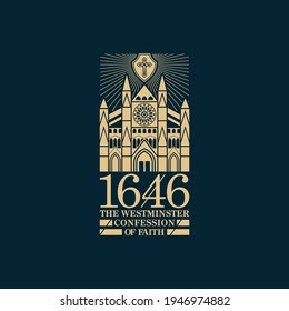 Reformed christian art. 1646 The Westminster Confession of Faith.