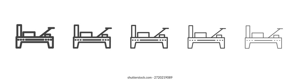 Reformer-Icon-Design, Logo, App, UI. Vektorgrafik, EPS