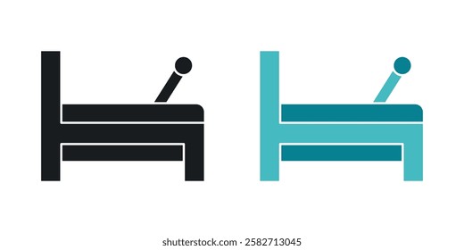 Reformer icons set vectors black and colored style