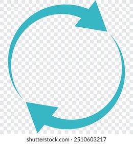 Refresh arrow icon in black color on a transparent background. eps 10. - Powered by Shutterstock - Get 15% off with code: PIKWIZARD15