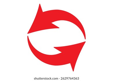 refresh arrow icon transparent. refresh sign PNG. reload, reset. repeat, recycling sign. circular arrow icon vector. update icon. convert icon. replay, reboot sign in white background. EPS 10.