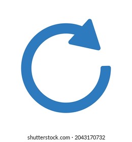 Refresh arrow icon.reload,rotate (vector illustration)