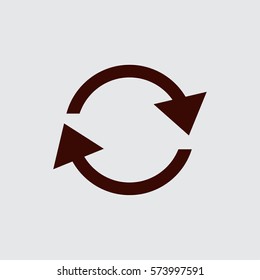 refresh. cyclic arrows