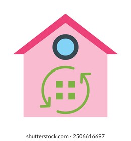 Refresh Flat Icon Design For Personal nad Commercial Use