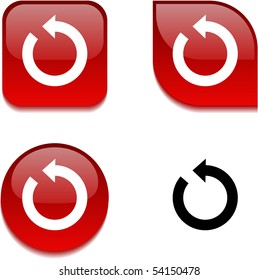 Refresh glossy vibrant web buttons.