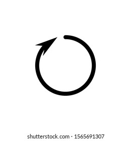 Refresh icon. Design template vector