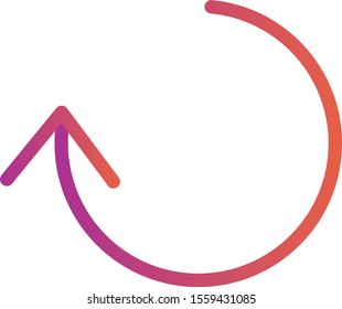  refresh icon isolated on background
