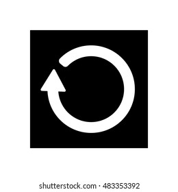 The refresh icon. Loading symbol.
