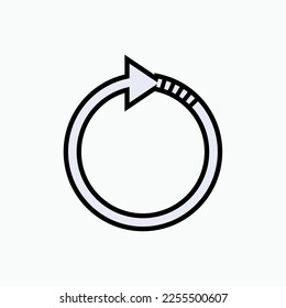 Actualizar icono. Rehacer, Actualizar, Renovar símbolo.