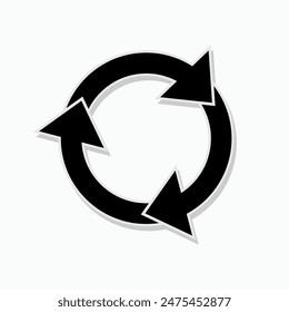 Icono Actualizar. Rehacer, Actualizar, Renovar Símbolo.