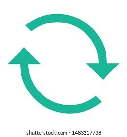 Refresh icon. Reload icon vector. Update icon. Perfect use for website, design, pattern, etc.