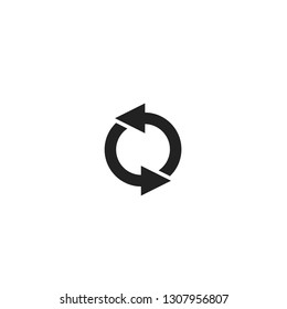 Refresh icon for refresh or restart notification