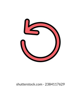 Refresh icon set illustration. Reload sign and symbol. Update icon.