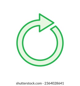 Refresh icon set. Reload icon vector. Update icon.