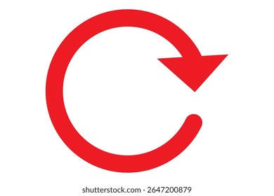 Atualizar conjunto de ícones. Recarregar o vetor de ícones. Ícone Atualizar.