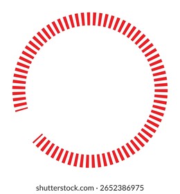 Icônes de rafraîchissement définies. Recharger l'Image vectorielle icône. icône mise à jour. icône de rechargement de ligne de tiret. eps-10.
