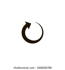 refresh icon. sign design