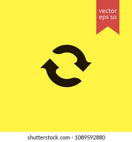 refresh. refresh icon. sign design. Vector EPS 10.