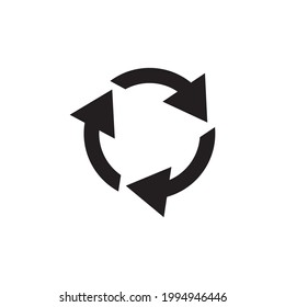 vector de símbolo de icono de actualización