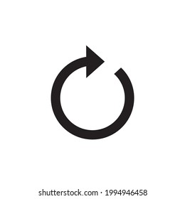 refresh icon symbol sign vector