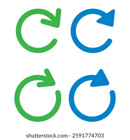 refresh icon vector design symbol templates