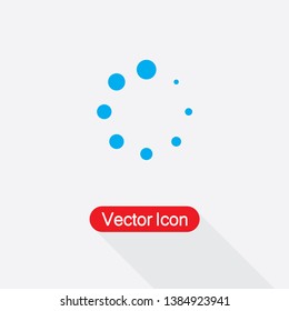 Refresh Icon Vector Illustration In Flat Style Eps10