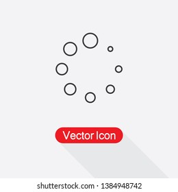 Refresh Icon Vector Illustration In Flat Style Eps10