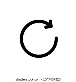 Refresh Icon Vector Illustration Logo Template