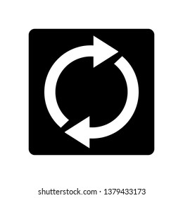 Refresh Icon Vector Illustration Logo Template
