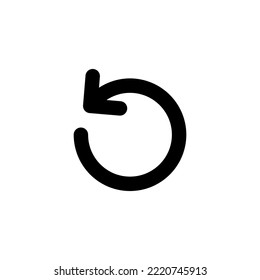 Refresh icon vector illustration. Reload sign and symbol. Update icon.