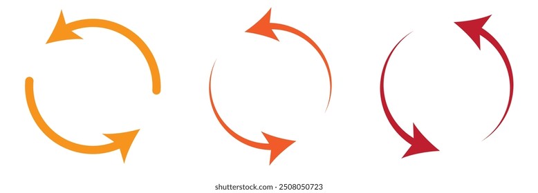 Refresh icon vector illustration. Reload sign and symbol. Update icon.