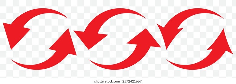 Refresh icon vector illustration. Reload sign and symbol. Update icon. eps 10.