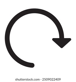Refresh icon vector isolated on white background. Reload icon vector. Update icon. Convert icon.