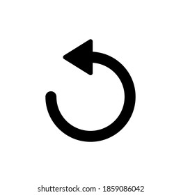 Refresh icon vector. Reload icon vector. Update icon