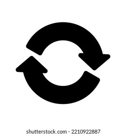Refresh Icon Vector Symbol Design Illustration