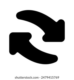 Refresh Icon Vector Symbol Design Illustration