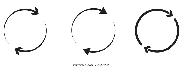 Refresh Icon Vector Symbol Design Illustration eps 10