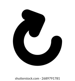 Ilustración de diseño de símbolo de Vector de icono de actualización