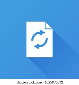 refresh icon. web sign